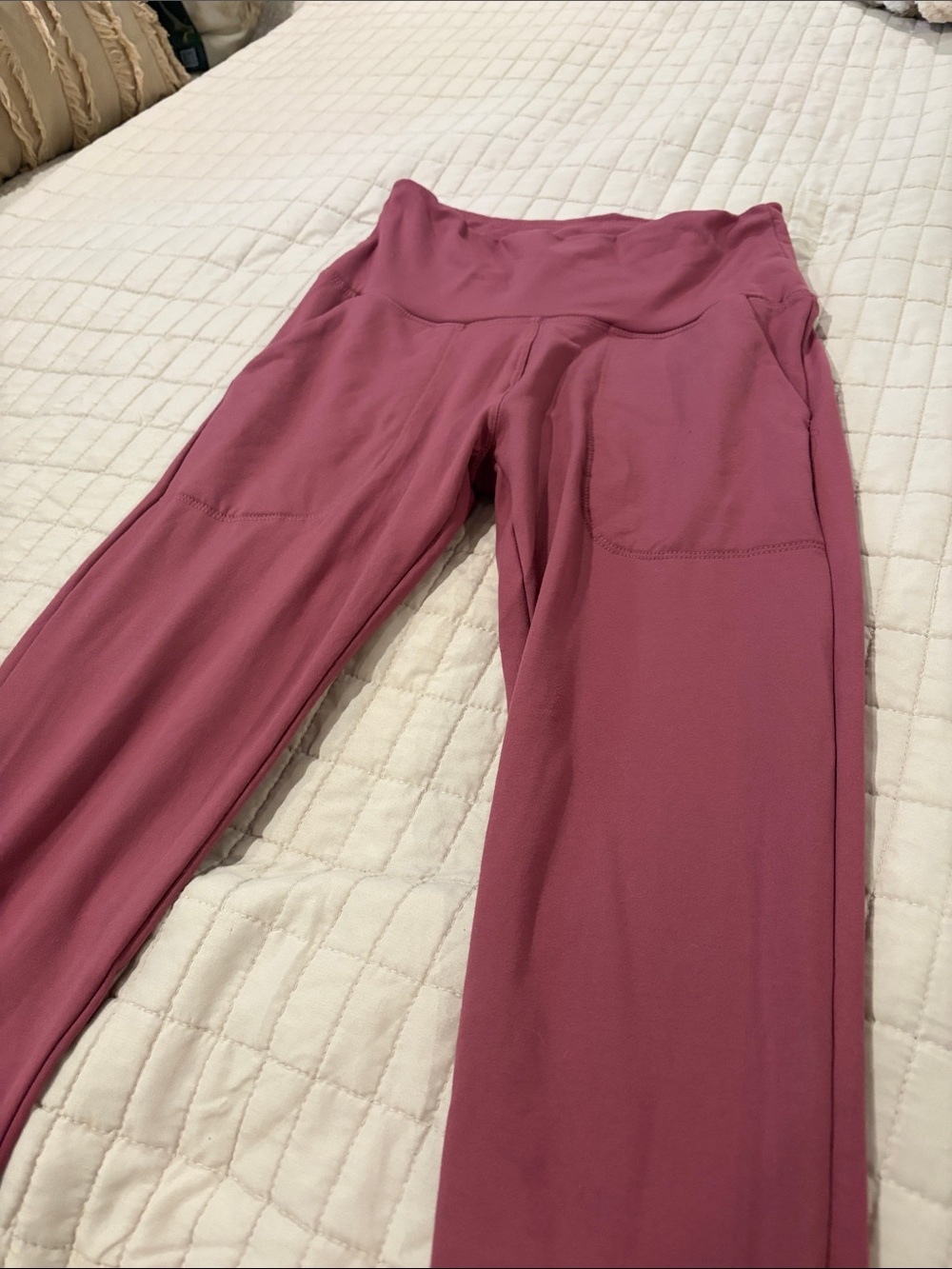 High-Waist Mauve Active Leggings